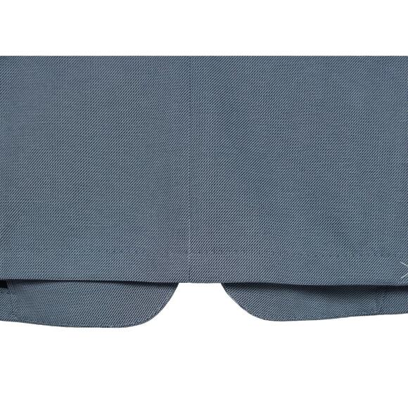 Bar III Men's Slim-Fit Stretch Knit Sport Coat Dark Blue Micro Zig Zag 44R NWT - Picture 6 of 7